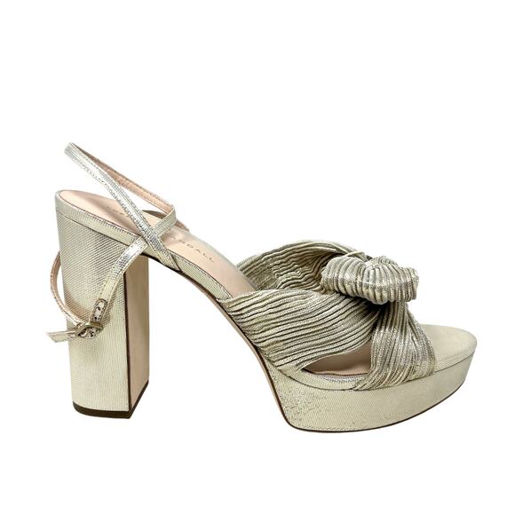 Loeffler Randall Natalia Platform Penny Knot Sandals Womens size 11 - Picture 1 of 5
